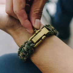 TrailBind™ Paracord Bracelet – Rugged Survival Strap with Adjustable Fit - Tails on Trails