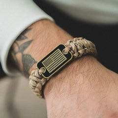 TrailBind™ Paracord Bracelet – Rugged Survival Strap with Adjustable Fit - Tails on Trails