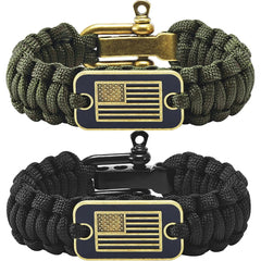 TrailBind™ Paracord Bracelet – Rugged Survival Strap with Adjustable Fit - Tails on Trails