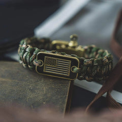 TrailBind™ Paracord Bracelet – Rugged Survival Strap with Adjustable Fit - Tails on Trails