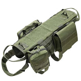 TrailGuard™ Tactical Dog Harness + Saddle Bags | Rugged Control & Adventure Storage - Tails on Trails