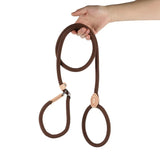 TrailTough™ Tactical Rope Leash – Heavy - Duty, Slip - On Control Grip - Tails on Trails